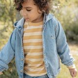 Little Dutch Babyjasje Met Capuchon Denim
