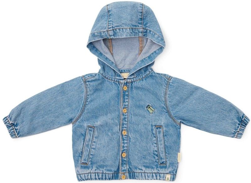 Little Dutch Babyjasje Met Capuchon Denim