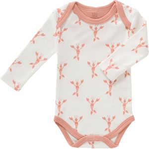 Fresk Romper Lange Mouw Lobster Coral Pink