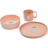 Liewood Kinderservies Set Archi Cat / Tuscany Rose