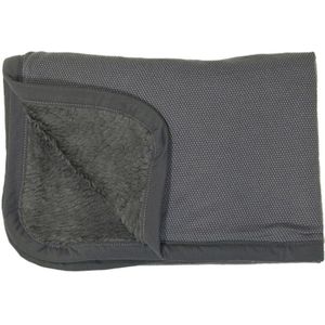 Snoozebaby Organische Wiegdeken Dubbellaags Storm Grey - 75x100 cm