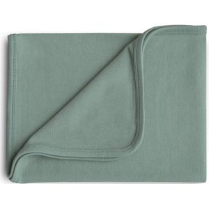 Mushie - Geribbelde Babydeken - 100% Organisch Katoen - Zacht en Ademend