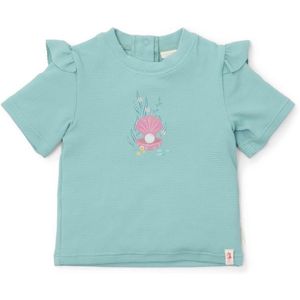 Little Dutch Zwemshirt Kind Korte Mouwen Ocean Treasures Surf Blue