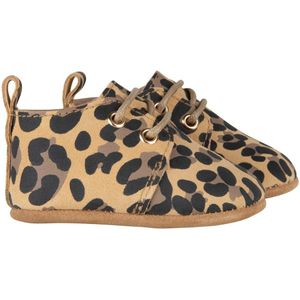 Baby Dutch Baby Schoentjes Met Veters Leopard