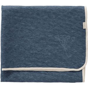 Fresk Ledikantdeken Nordic Blue Indigo 100x150cm