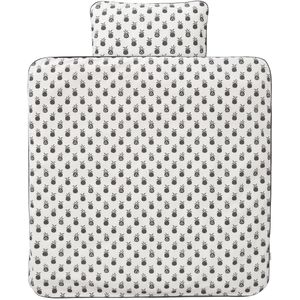 Fresk Dekbedovertrek Pineapple Anthracite 80x80cm