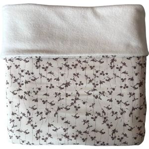 Yumi Baby Wiegdeken Brown Leafs