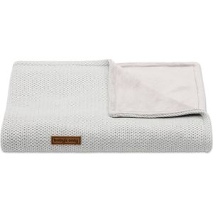 Baby's Only - Soft Classic - Ledikantdeken - Zilvergrijs - 50% Katoen, 50% Acryl