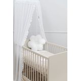 Mood - Ledikantdeken - Warm Linen - 100x135 cm - Bloemenpatroon