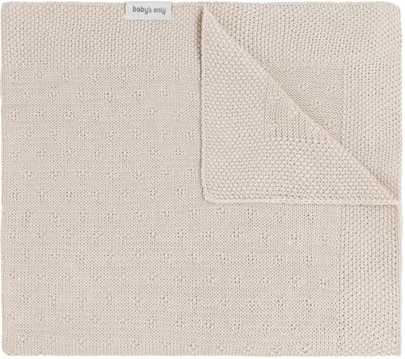 Mood - Ledikantdeken - Warm Linen - 100x135 cm - Bloemenpatroon