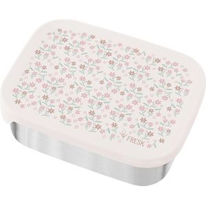 Fresk - Lunchbox - Crème - RVS - 2 Vakken - Garden Flowers