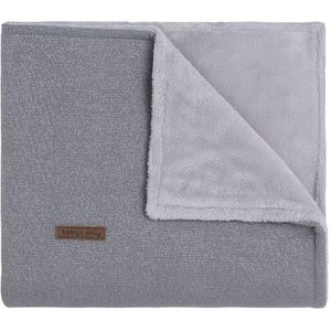 Baby's Only Ledikantdeken Teddy Sparkle Melee Zilvergrijs