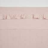 Meyco Baby Ruffle ledikant laken soft pink 0.3 TOG