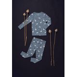 Fresk - Boxpakje - Blauw - 2-delig - Biologisch Katoen - Zonder Voeten