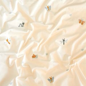 Roommate Dekbedovertrek Baby Bugs 140 x 200 cm met kussen 60 x 60 cm