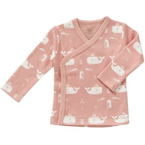 Fresk Wikkelvestje Whale Mellow Rose