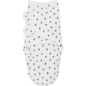 Meyco Baby Mini Panther swaddlemeyco inbakerdoek - soft pink - 0-3 maanden - 1.0 TOG