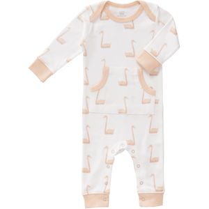 Fresk Baby Pyjama Zonder Voet Swan Pale Peach