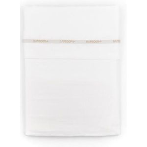 Bamboom Ledikantlaken Met Bies Wit