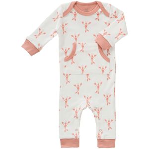 Fresk Baby Pyjama Zonder Voet Lobster Coral Pink