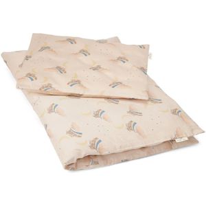 Konges Sløjd Dekbedovertrek Baby Rainbow Kitty 70x100cm