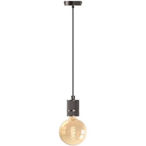 Calex Retro Pendel - Industrieel Hanglamp - E27 Fitting - Grijs - Excl. lichtbron