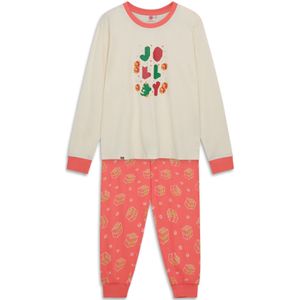 Kerstpyjama voor volwassenen - gebroken wit