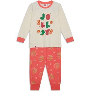 Kerstpyjama voor kinderen - gebroken wit
