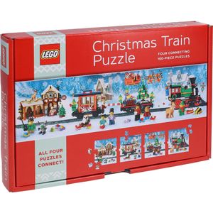 LEGO Kersttrein puzzel