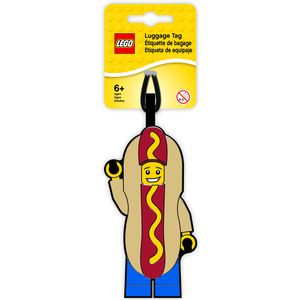 Bagagelabel LEGO Hotdogverkoper