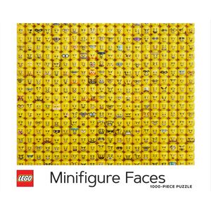Fantasierijke Lego Minifigure Faces Puzzel (1000 stukjes)