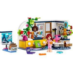 LEGO Friends Aliya's kamer, Reisspeelgoed met Minipoppetjes en Speelgoedhuisdier - 41740