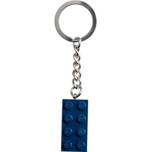 LEGO Sleutelhanger - Oceaan Blauw Steentje - LEGO Blokje