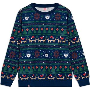 LEGO - Kerstsweatshirt - Donkerblauw - Volwassenen