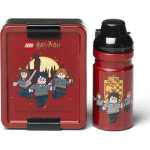 Lunchset Harry Potte - Gryffindor - Rood- LEGO - Harry Potter