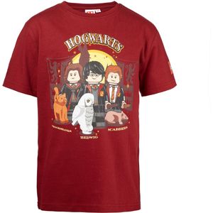 Harry Potter - T-shirt - Bordeauxrood