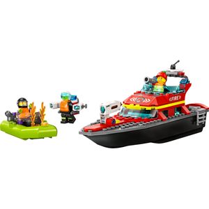 LEGO City Reddingsboot Brand Speelgoed voor Kinderen - 60373