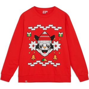 Kerstsweatshirt voor volwassenen - rood