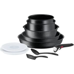 Tefal Ingenio Black Stone L3999402 10-delige set - Inductie