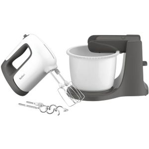 Tefal Prep'Mix+ HT464138 Handmixer + Deeghaken + Patisseriekom