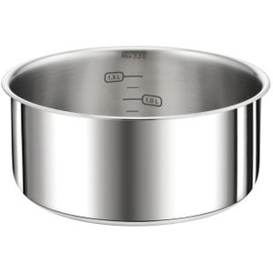 Tefal Ingenio Préférence On L8982904 Steelpan met afneembare handgreep 18 cm