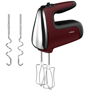 Tefal Powermix Silence HT652538 mixer Handmixer Rood - Handmixer - Rood