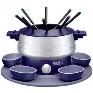 Tefal Color Simply Invents EF351412 - Fondueset - 8 fonduevorkjes - RVS