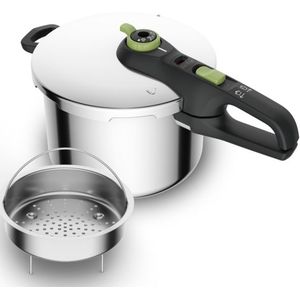 Tefal Secure 5 Trendy Snelkookpan - 6 liter - met stoommand