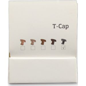 Bernafon T-cap microfoonbeschermers - Zwart