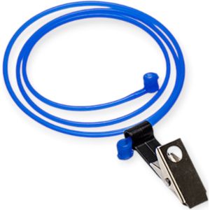 Pluggerz Koord met kledingclip Standaard Comfi-set - Blauw