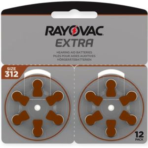 Rayovac Extra P312 voordeelverpakking