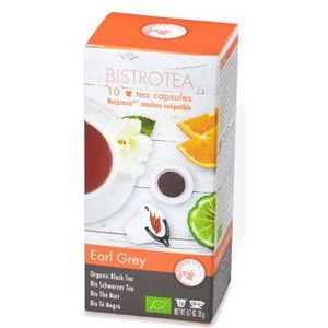 Bio-Teekapseln für Nespresso®-Maschinen Bistro Tea Earl Grey, 10 Stk.