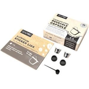 Wiederverwendbare Kaffeekapseln geeignet für Nespresso® Sealpod Classic Edition