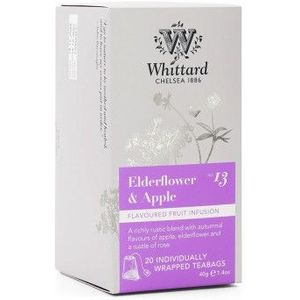 Früchtetee Whittard of Chelsea Elderflower &amp; Apple, 20 Stk.